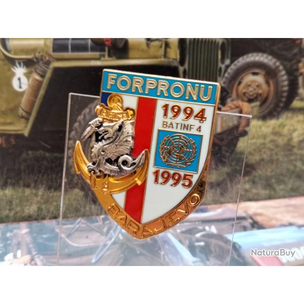 8� RPIMa BATINF 4 -FORPRONU 1994/1995 matricul�  ( Balme/Saumur )