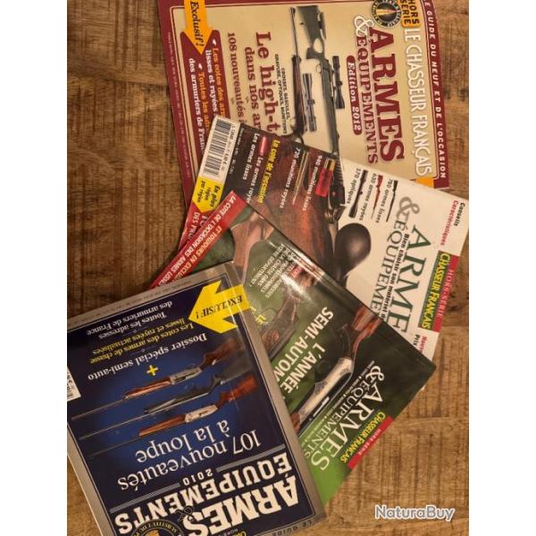 Lot de hors s�rie "Le chasseur Fran�ais"