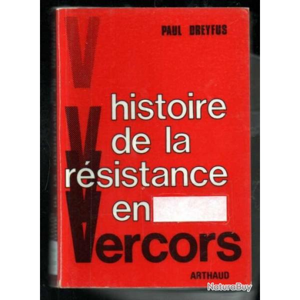 histoire de la r�sistance en vercors par  paul dreyfus voir scan