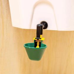 Abreuvoir fixation murale AviAqua 8L + 3 coupelles &agrave; flotteur Olba