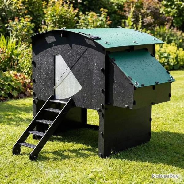 Poulailler sur�lev� en plastique recycl� 8 � 15 poules