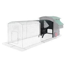 Extension de 1m pour enclos 2 m poulailler sur&eacute;lev&eacute; 8-15 poules