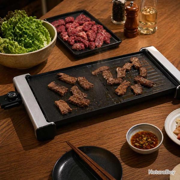 Plancha Grill 1800 W dim. 61 x 32.5 x 6 cm