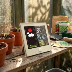 Station m&eacute;t&eacute;o sans fil &eacute;cran LCD couleur