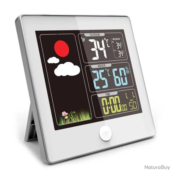 Station m�t�o sans fil �cran LCD couleur