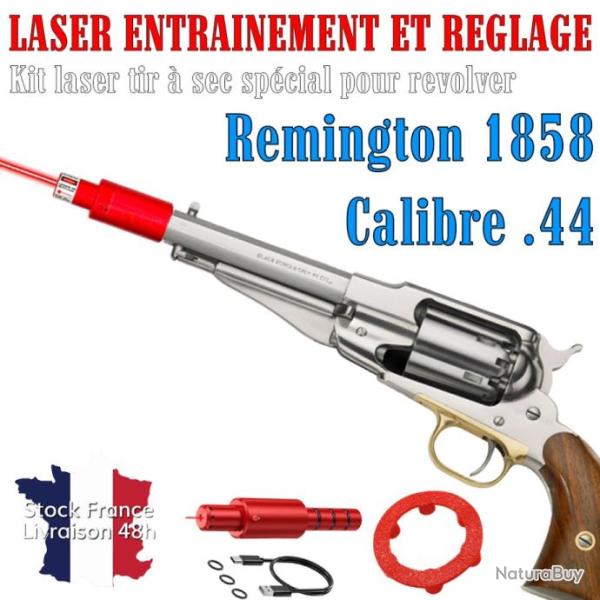 Kit cartouche laser tir � sec sp�cial Remington 1858 calibre 44 45 - Stock France