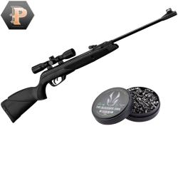 Carabine Gamo black shadow combo Synth&eacute;tique + lunette + plombs