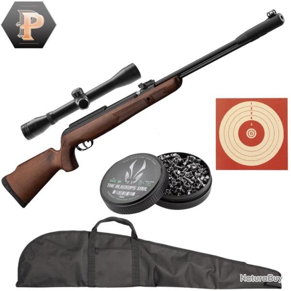 Carabine GAMO CFX ROYAL � canon fixe - 19,9J + plombs + lunette + cibles