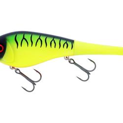 Leurre Hybride Westin Swim Tail Hybrid Suspending 12cm 12cm 62g Firetiger