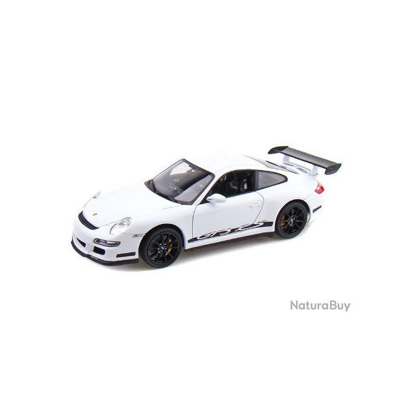 Porsche 911 (997) GT3 RS blanche de 2007 1/18 | Welly (0000 1496) - Miniature
