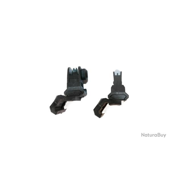 Organes de vis�e fixes 45� pour rail Picatinny