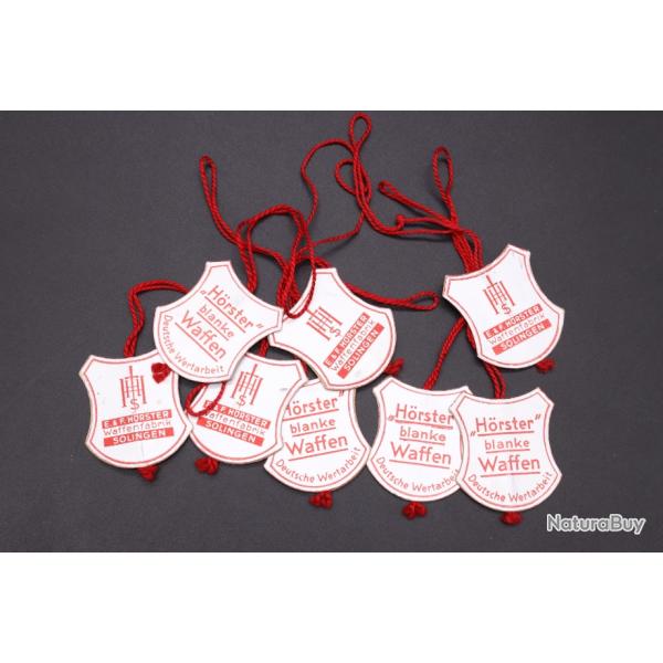 �tiquettes de Contr�le d'Usine H�rster