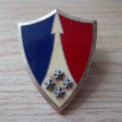 insigne militaire &eacute;tat major du 2&deg; corps d'arm&eacute;e Forces Fran&ccedil;aises en Allemagne