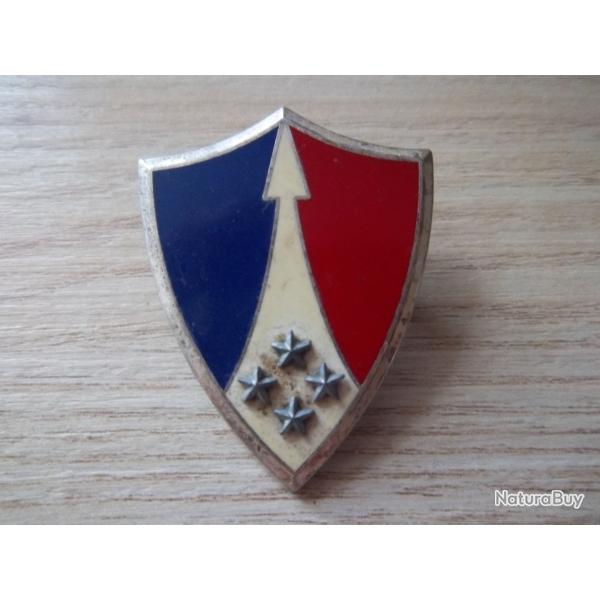 insigne militaire �tat major du 2� corps d'arm�e Forces Fran�aises en Allemagne