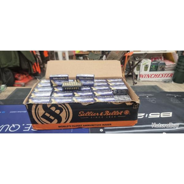10 bo�tes de sellier bellot 22LR 40gr  btes de 50 balles