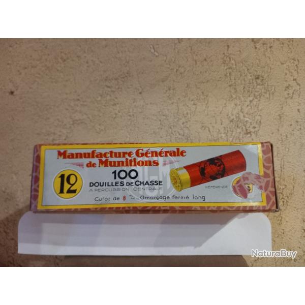 Boite MGM vide pour douilles calibre 12