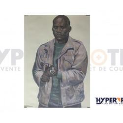 Poster cible Pierre - 89 x 64 cm