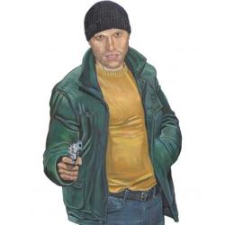 Poster cible Lorenzo - 89 x 64 cm