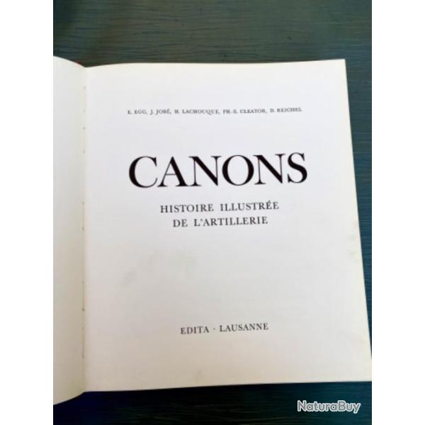Canons Histoire illustr�e de l'artillerie par E.Egg.
