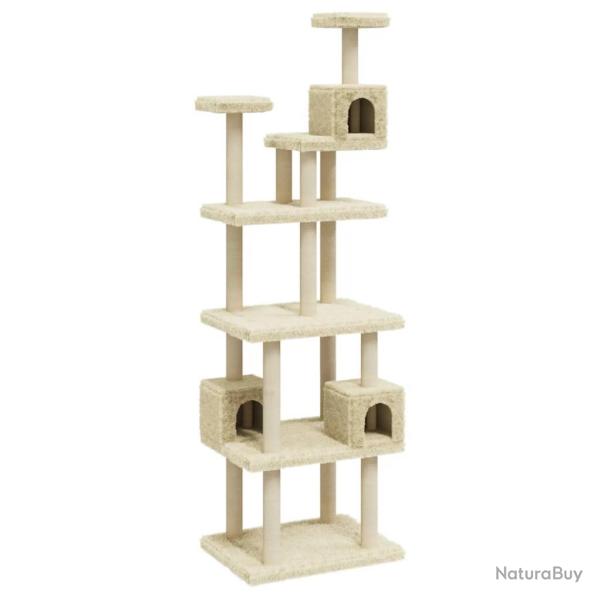 Arbre � chat meuble tour grimper jouet grattage grattoir escalade plateforme avec griffoirs en sisa