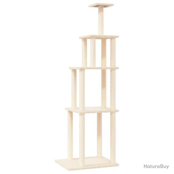 Arbre � chat meuble tour grimper jouet grattage grattoir escalade plateforme avec griffoirs en sisa