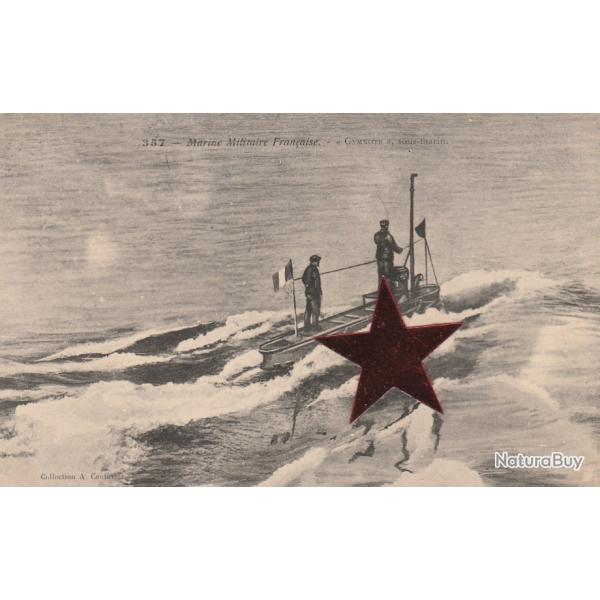 CPA -Marine Militaire.- ""Gymnote"", sous-marin  N�078