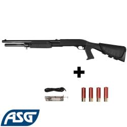 R&eacute;plique airsoft Franchi SAS 12 - Fusil &agrave; pompe 3 billes - ASG