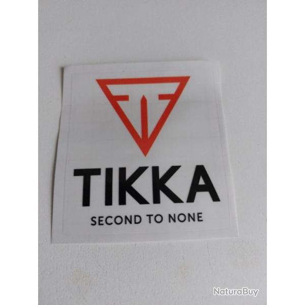 VEND AUTOCOLLANT TIKKA NEUF