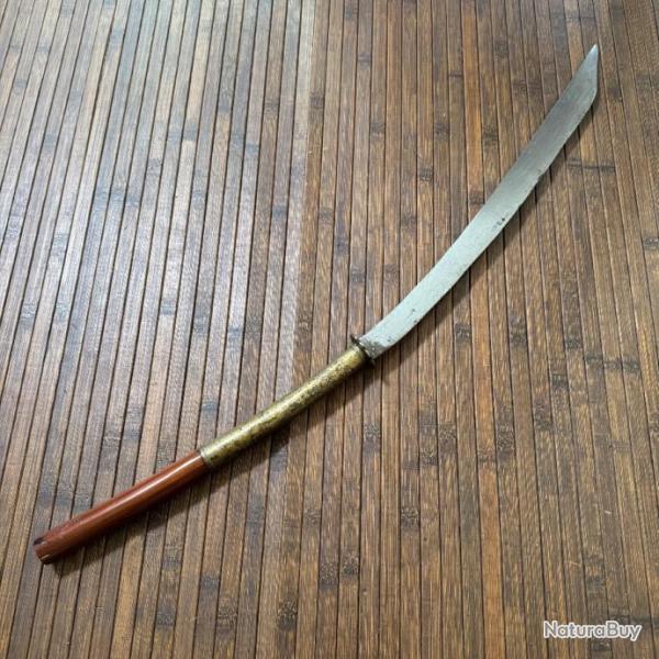 SABRE COURBE A DEUX MAINS  ASIE CHINE XlX �me