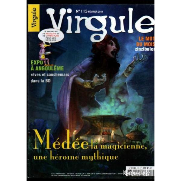 m�d�e la magicienne une h�roine  revue virgule le magazine de fran�ais et de litt�rature pour les