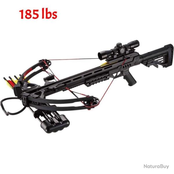 Arbal�te ManKung Stalker XB52 185 LBS Noir