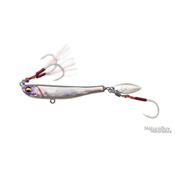 Jig Megabass Makippa 60 -UV Silver PB avec hame�ons