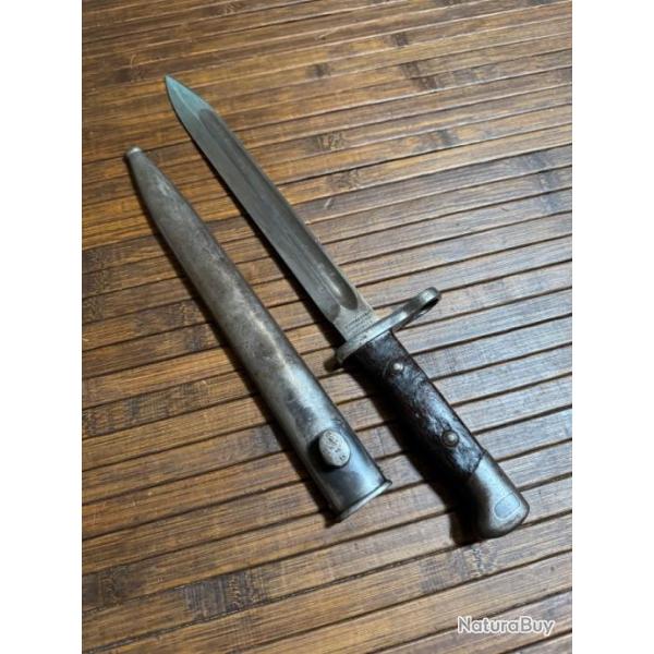 BA�ONNETTE 1895 Weyersberg, Kirschbaum & C�, Solingen MONOMATRICULE