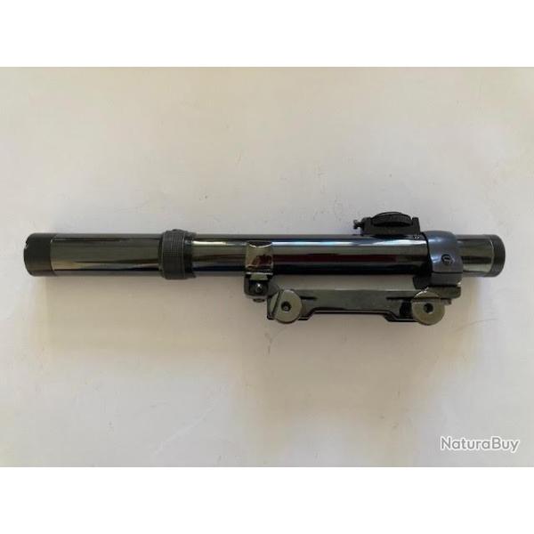 Lunette Allemande OIGEE  Berlin  CORNETT 2 1/2 x avec montage acier d�rivable pour rail de 11 mm