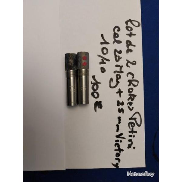 lot chokes cal 20 victory petini