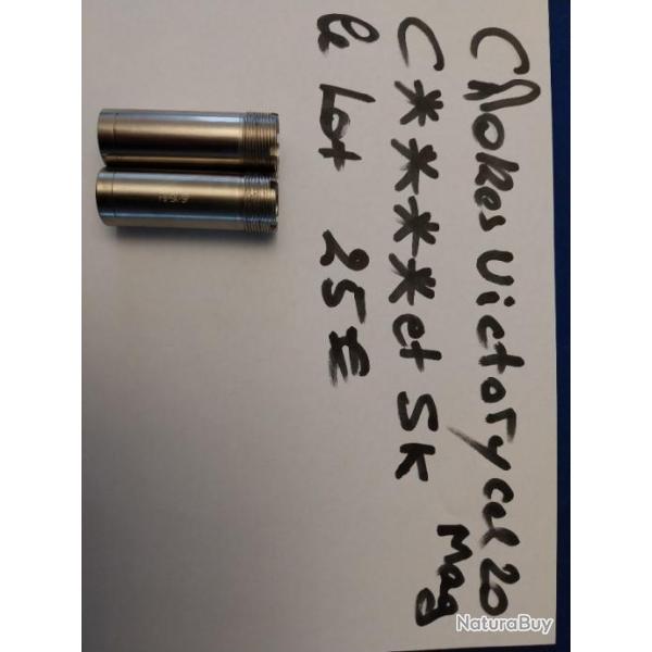 Lot Choke cal 20 victory beretta