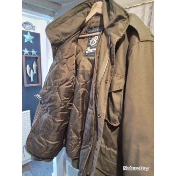 Parka outdoor U.S. BRANDIT (M65) avec doublure amovible taille XL �tat neuf