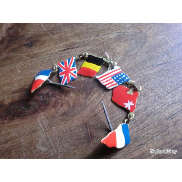 attache �pingle  porte drapeau pays �mail