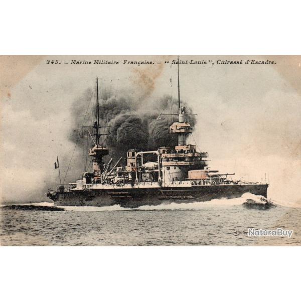 Carte Postale Navire de Guerre Fran�ais "Saint-Louis" -N�88364