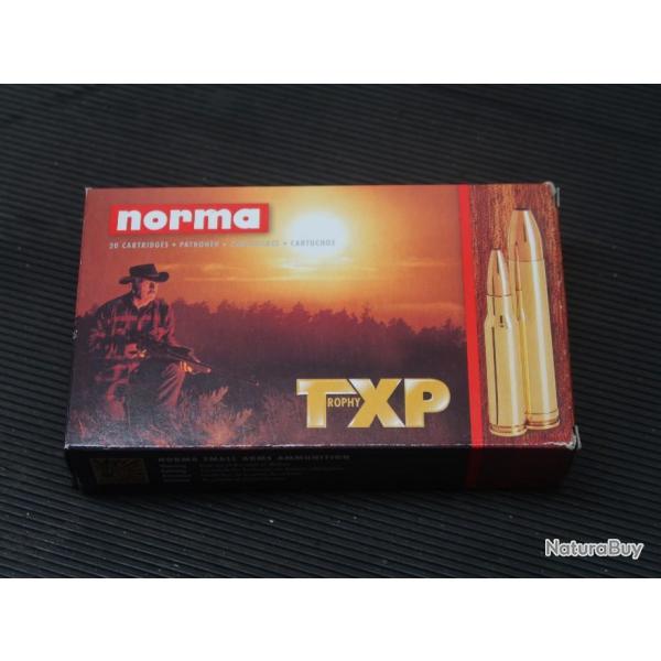 Boite de 20 cartouches 458 Winchester de marque Norma TXP 500 GRS / 32.4 grammes REF JEAN