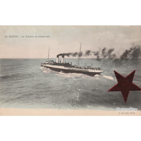 CPA - MARINE Militaire Fran�aise -DIEPPE-Le Brighton en pleine mer N�067