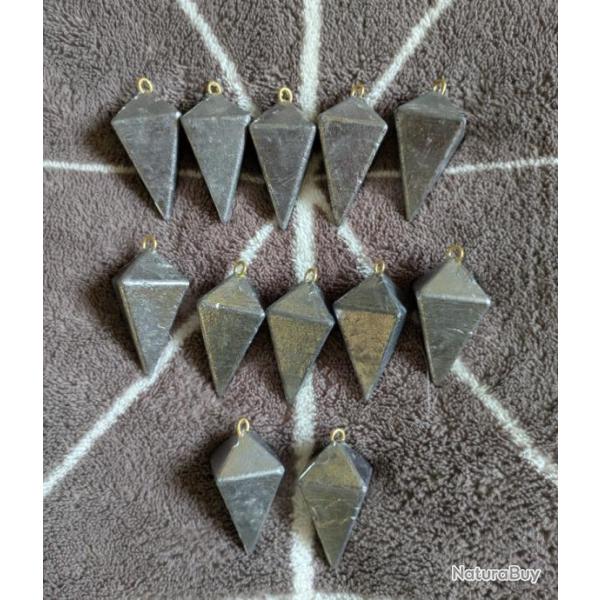 Lots 12 plombs portugais 80 grammes