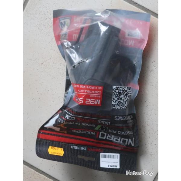 Holster neuf Nuprol M92 pour beretta 92 ou �quivalent REF 16/2025
