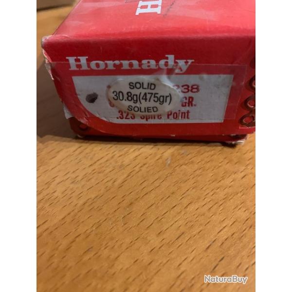 ogive cal 458 en laiton tourn�