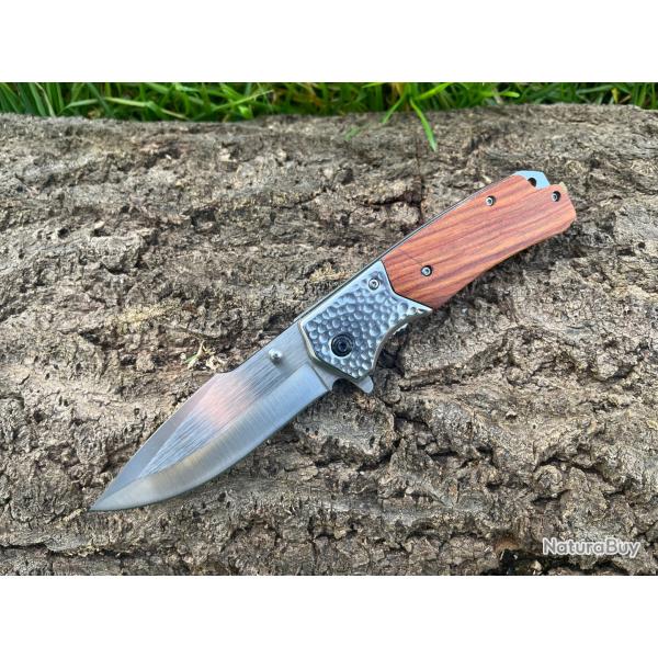 Couteau � Ouverture Assist�e - Mitre martel�e