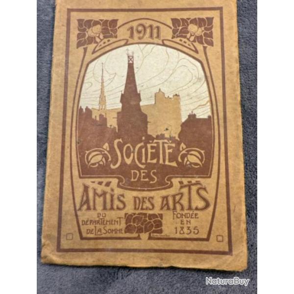 MEMOIRES DE LA SOCIETE DES AMIS DES ARTS DU D�PARTEMENT DE LA SOMME - 1911 -REGIONALISME