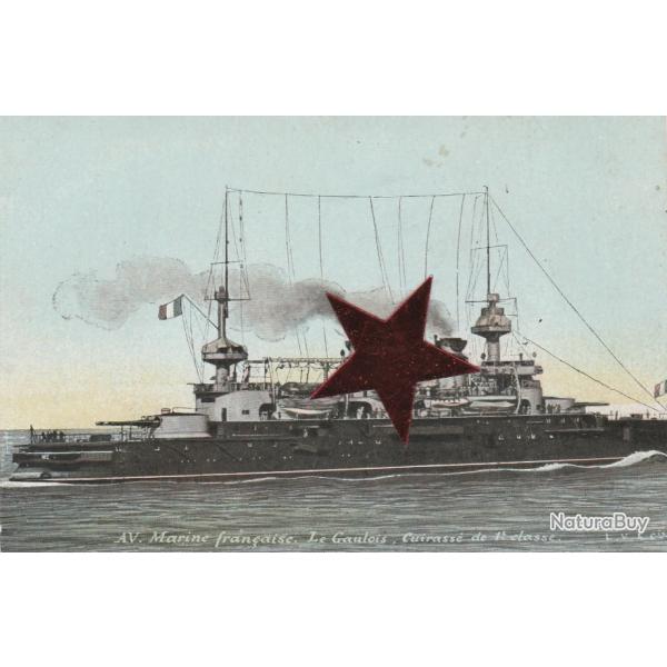 CPA - MARINE Militaire Fran�aise -Le Gaulois - Cuirass� de 1�re Classe N�065