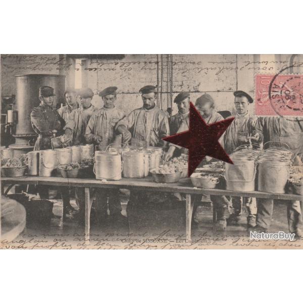 CPA - Camp deSISSONNE- Les Cuisiners  N�817