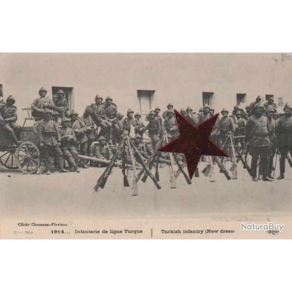 CPA - Infanterie de ligne turque  N�829