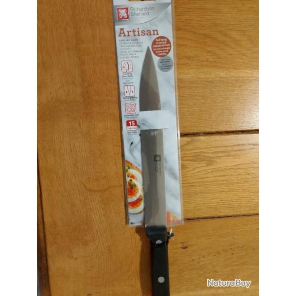 2 Couteaux � d�couper Richardson Sheffield �tat neuf